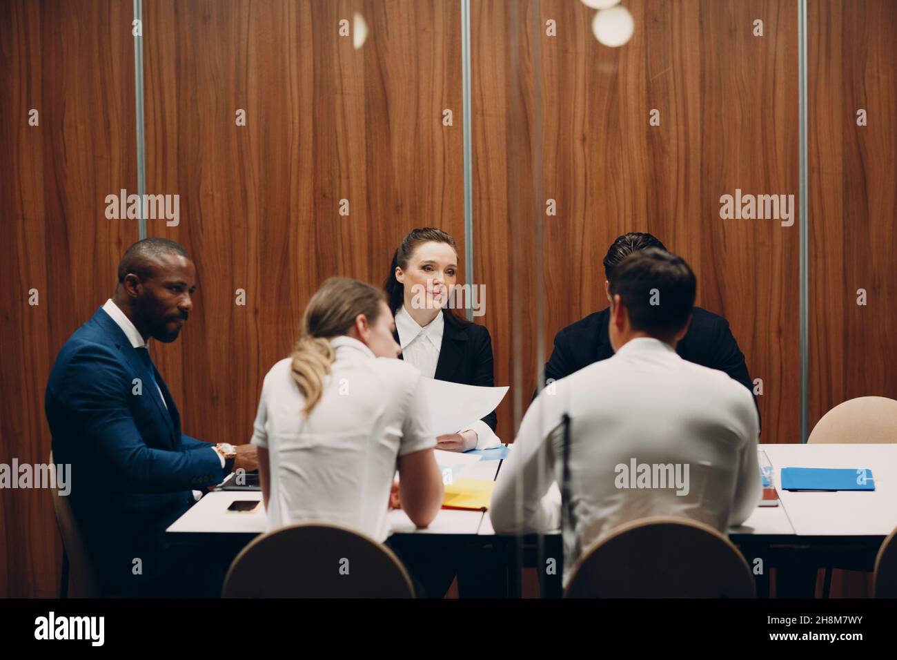 Business diverse people coach hi-res stock photography and images - Alamy