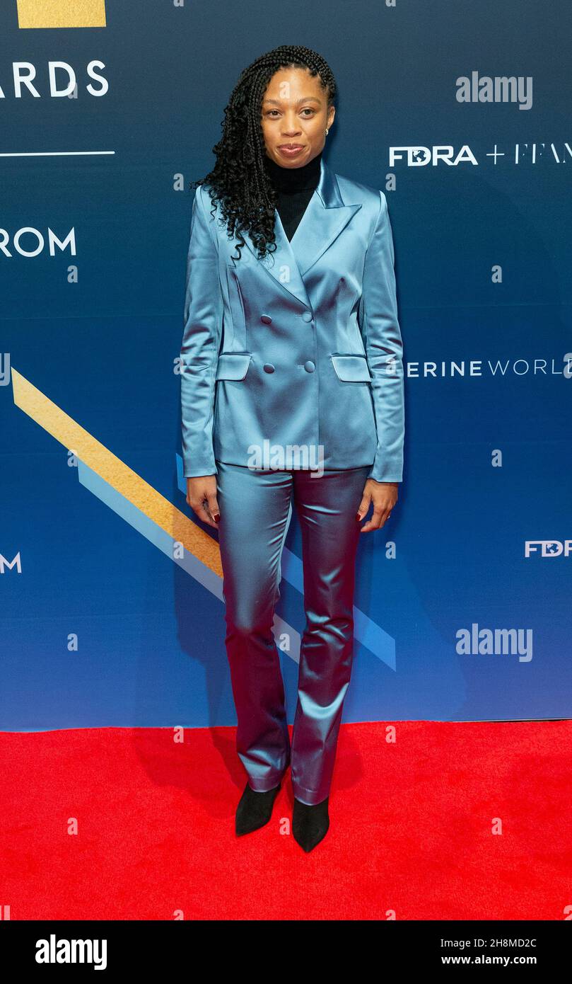 New York, US, November 30, 2021, Kelli Erdmann attends 2021 Footwear News  Acheivement Awards at Casa Cipriani South Seaport in New York on November  30, 2021. (Photo by Lev Radin/Sipa USA Stock Photo - Alamy