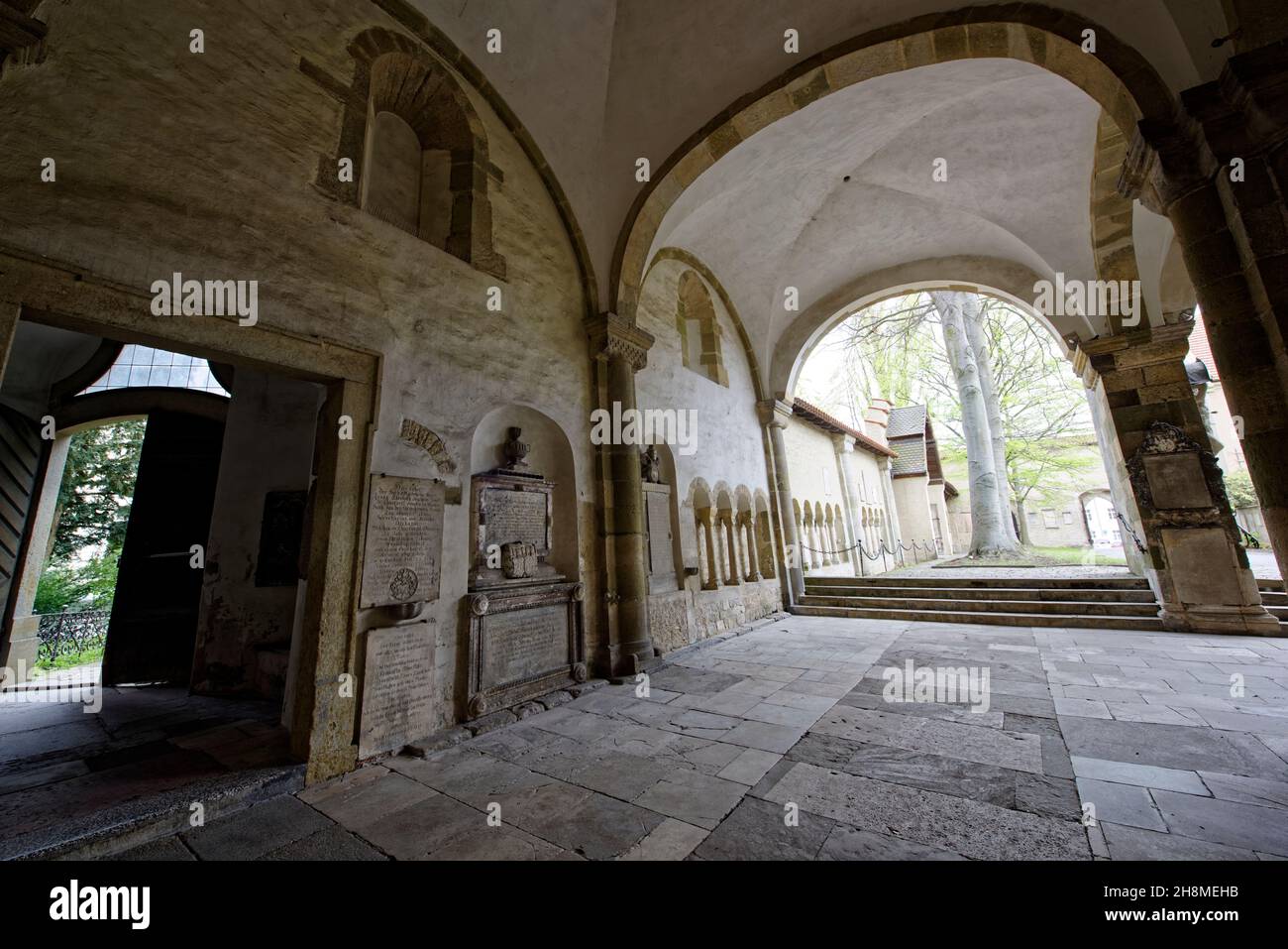 Benediktinerkloster.Fürstliches Schloss Thurn und Taxis in Regensburg,kreisfreie Stadt in Ostbayern. Stock Photo