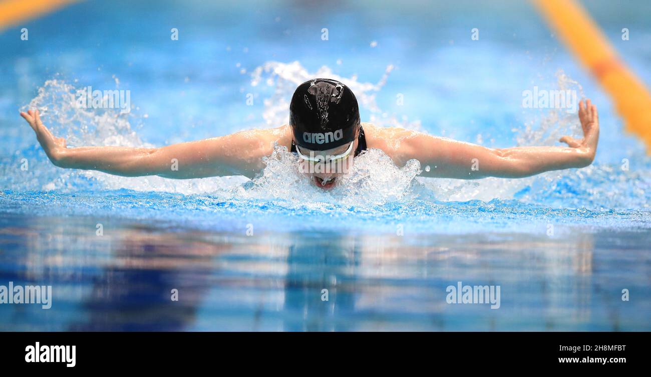 File photo dated 22-04-2017 of Hannah Miley. Double Commonwealth champion Hannah Miley has announced her retirement from competitive swimming at the age of 32. Issue date: Wednesday December 1, 2021. Stock Photo