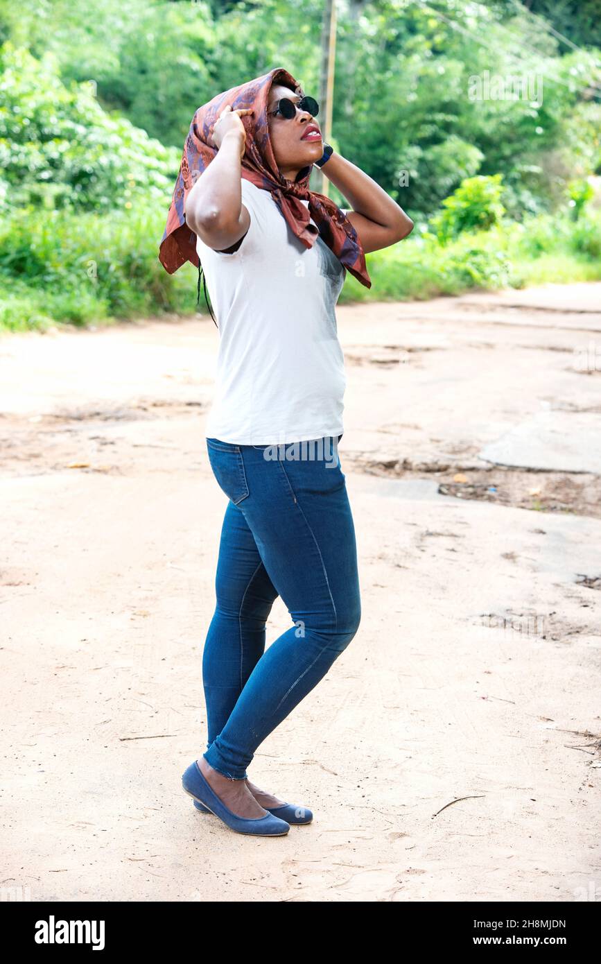 Isolated african american abidjan hi-res stock photography and images ...