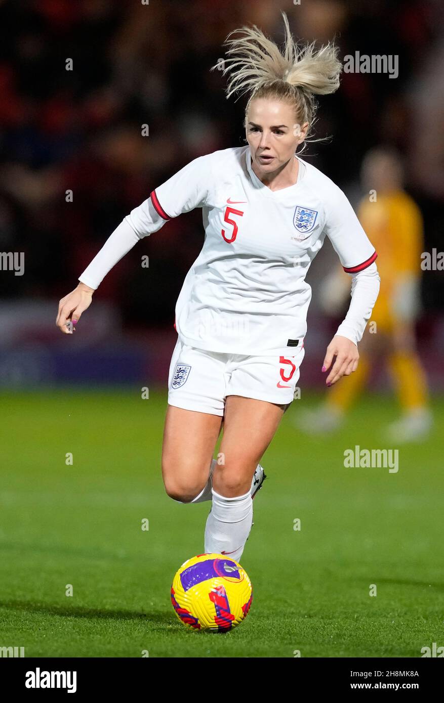 Doncaster, England, 30th November 2021. Alex Greenwood of England