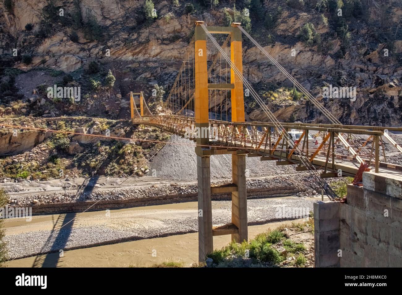 Vehicle crossing a bridge hi-res stock photography and images - Alamy