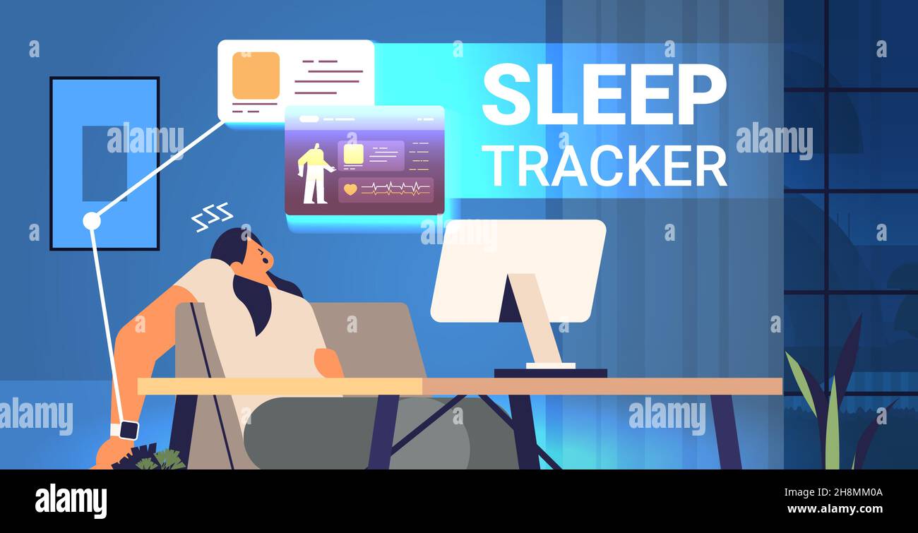 Sleeping monitor. Sleeping monitor