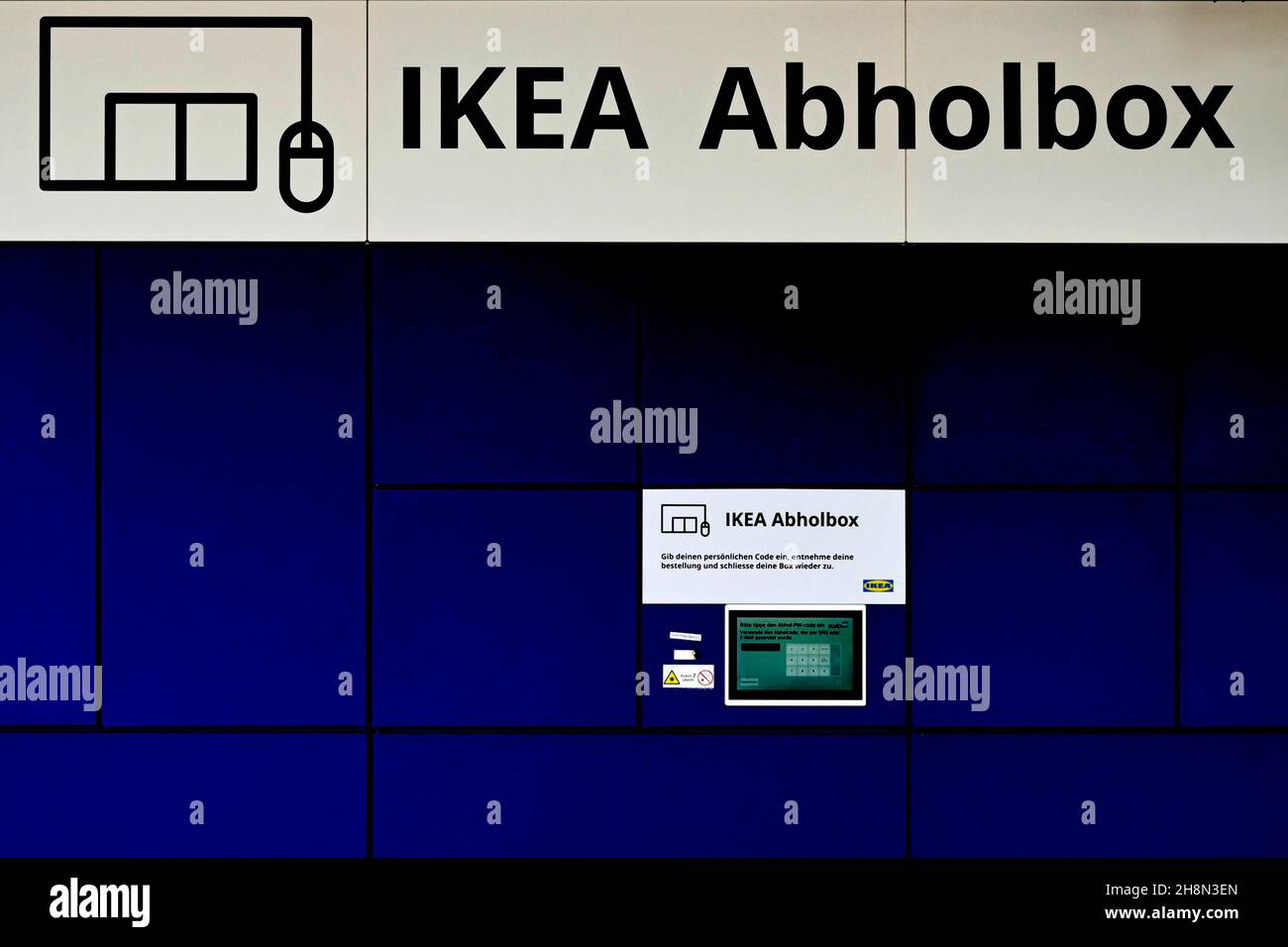 Ikea pickup box Stock Photo Alamy