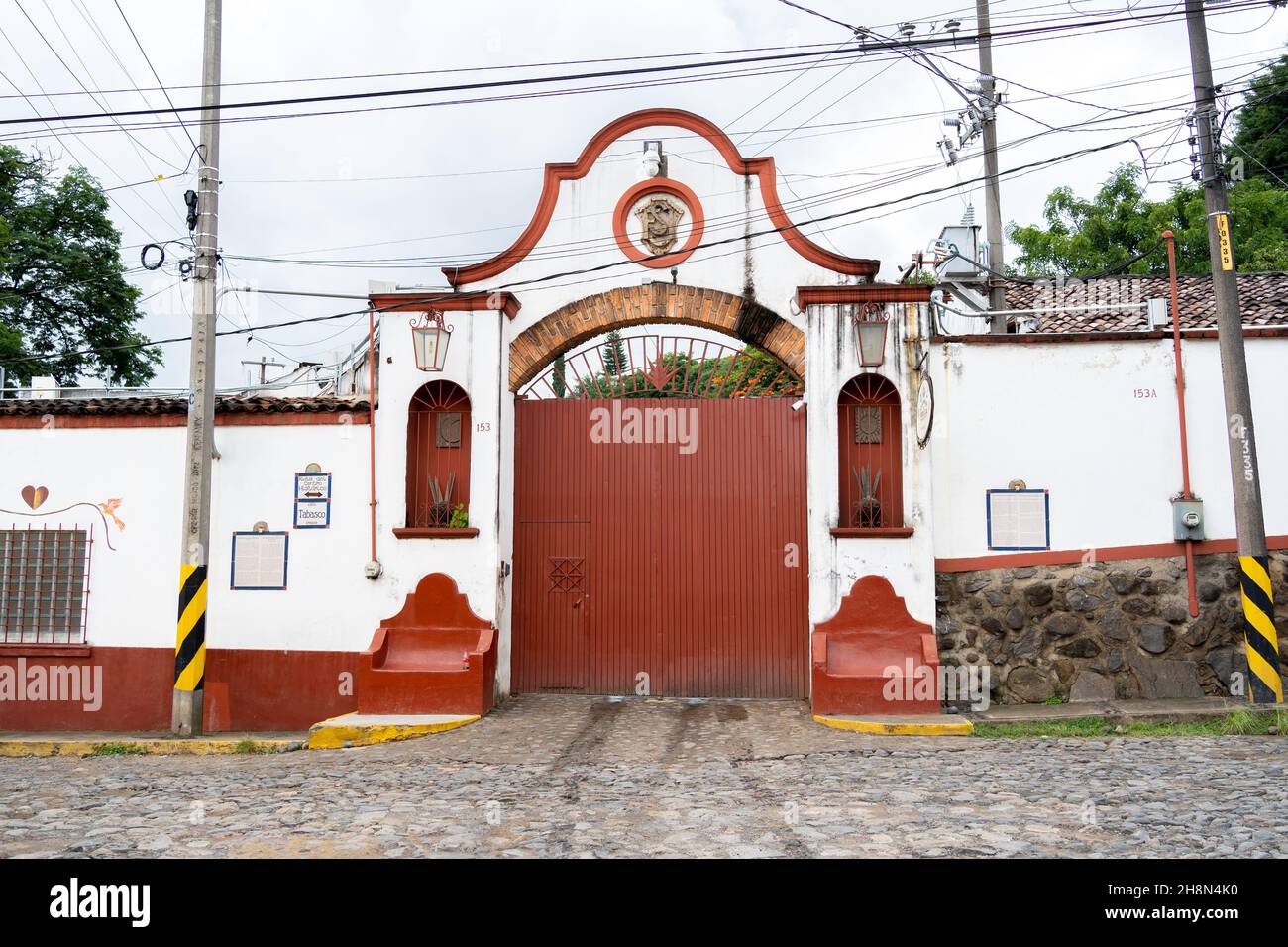 TEQUILA JALISCO, MEXICO Sep 15, 2021 An exterior of La Fortaleza