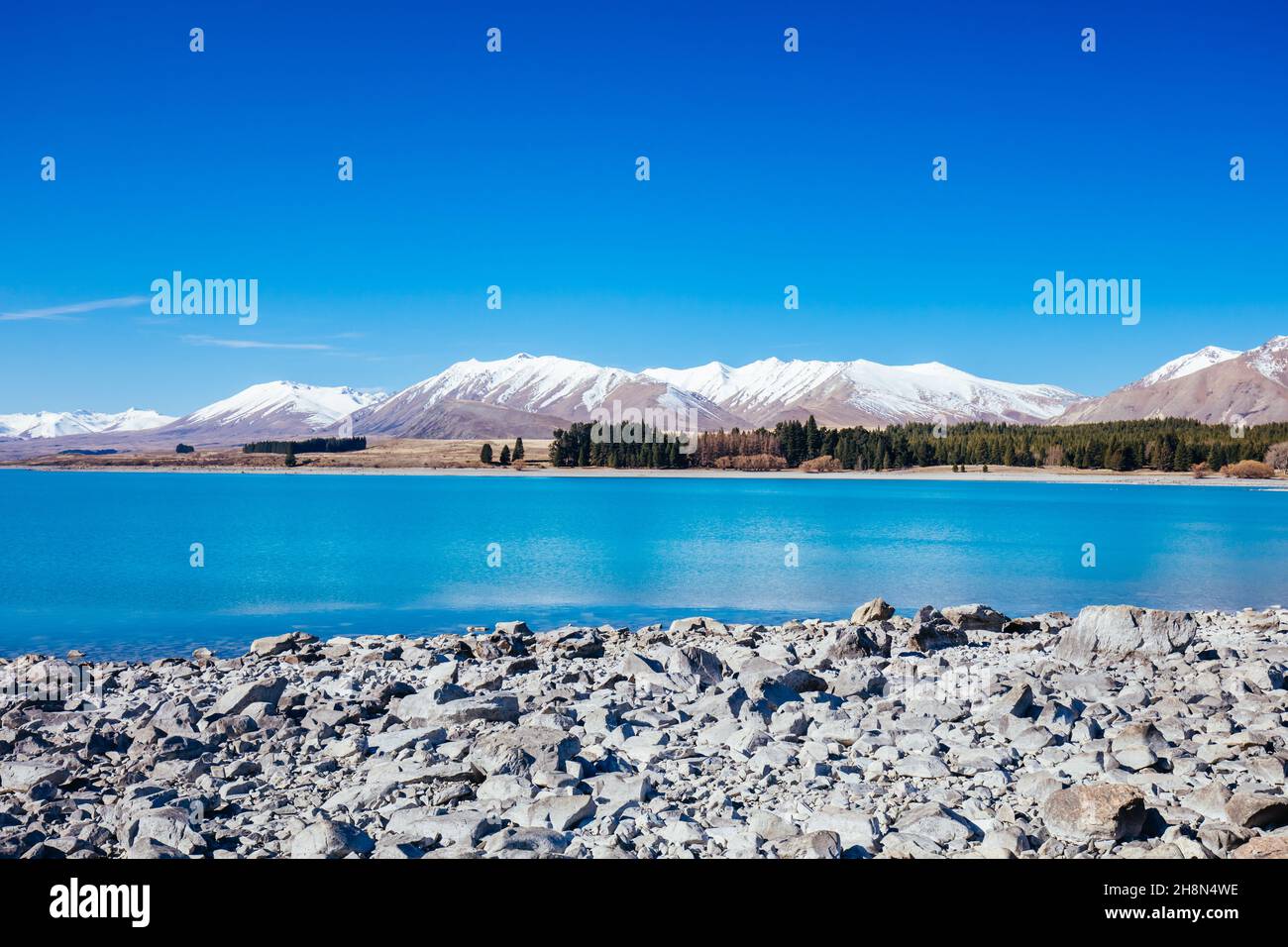 Lake Tekapo in New Zealand Stock Photo - Alamy
