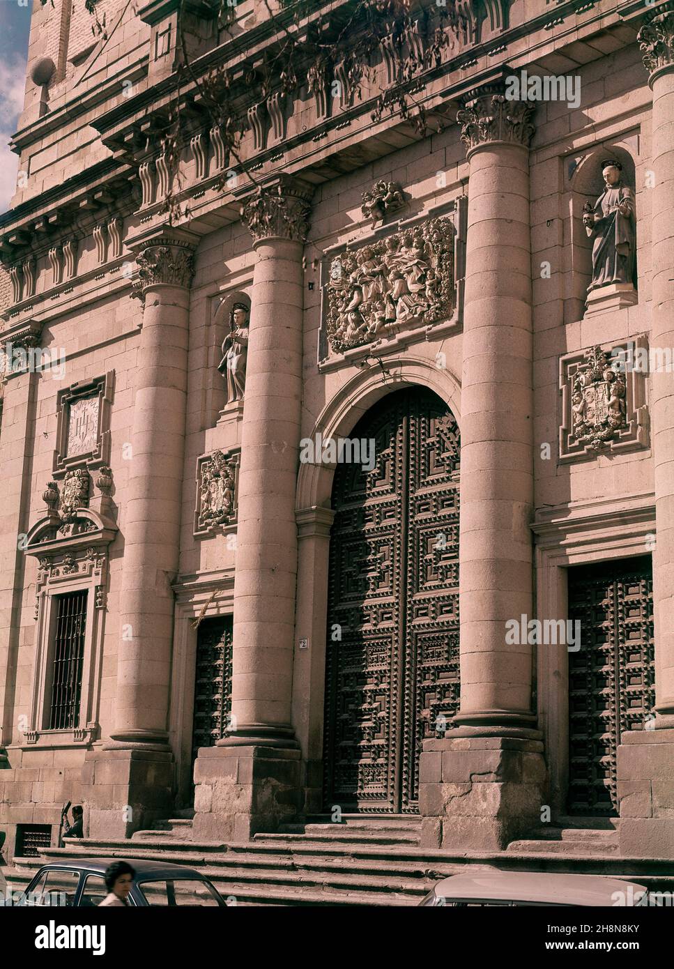 FACHADA. Location IGLESIA DE SAN ILDEFONSO. Toledo. SPAIN Stock Photo