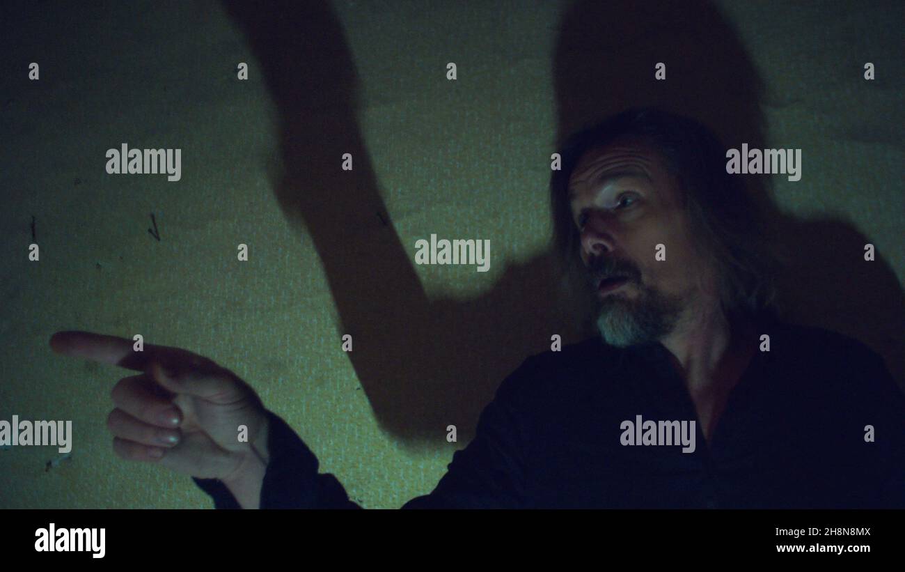 ETHAN HAWKE in ZEROS AND ONES (2021), directed by ABEL FERRARA. Credit