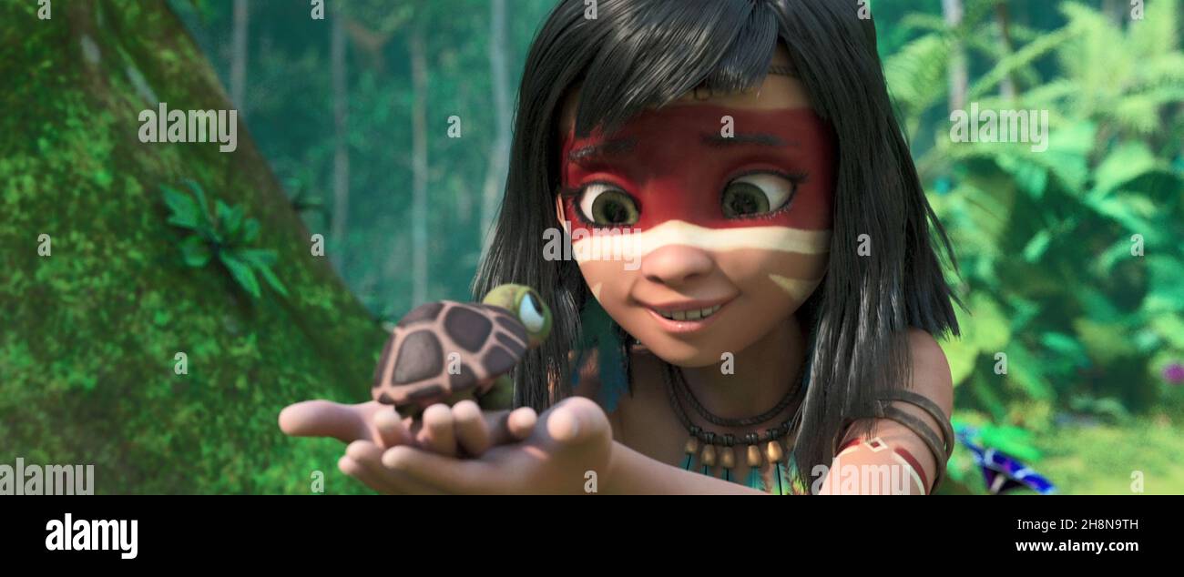 AINBO: SPIRIT OF THE AMAZON (2021), directed by RICHARD CLAUS and JOSE ZELADA. Credit: Cinema Management Group / Tunche Films / Album Stock Photo