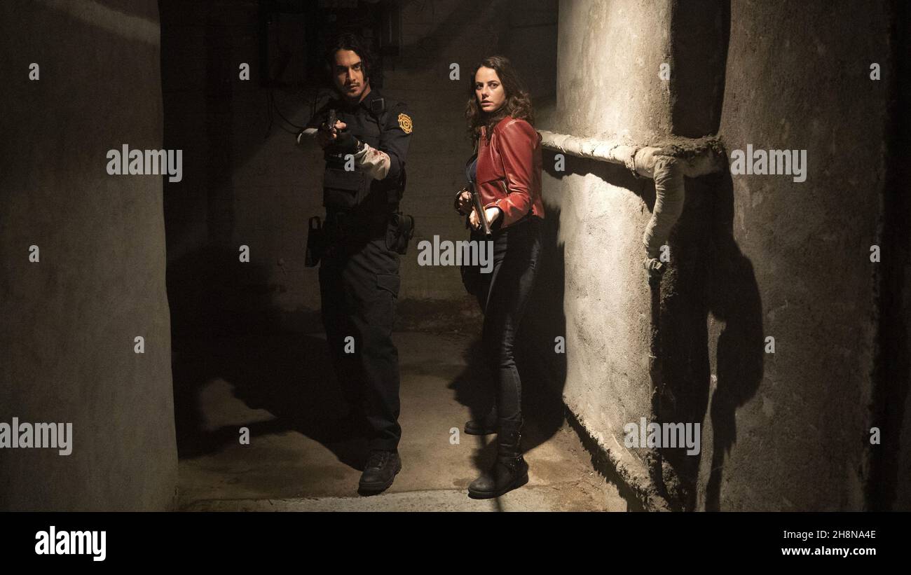 KAYA SCODELARIO and AVAN JOGIA in RESIDENT EVIL: WELCOME TO RACCOON ...