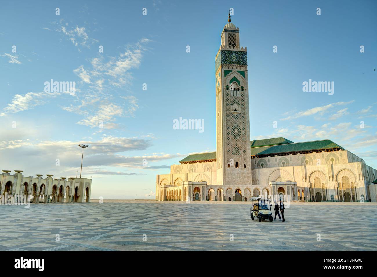 Hassan II Mosque, Casablanca Stock Photo