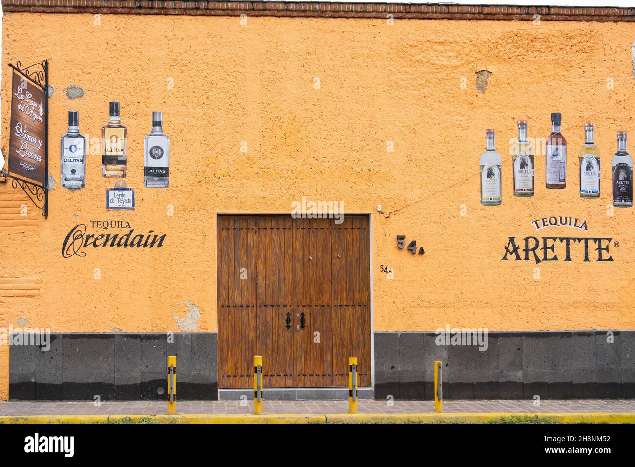 TEQUILA JALISCO, MEXICO Sep 15, 2021 The Arette tequila factory in