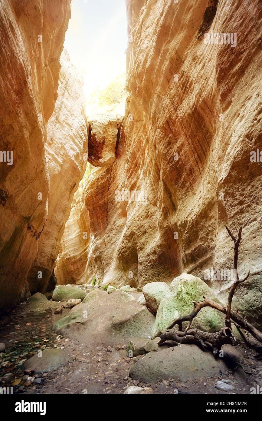 Avakas gorge nature trail hi-res stock photography and images - Alamy