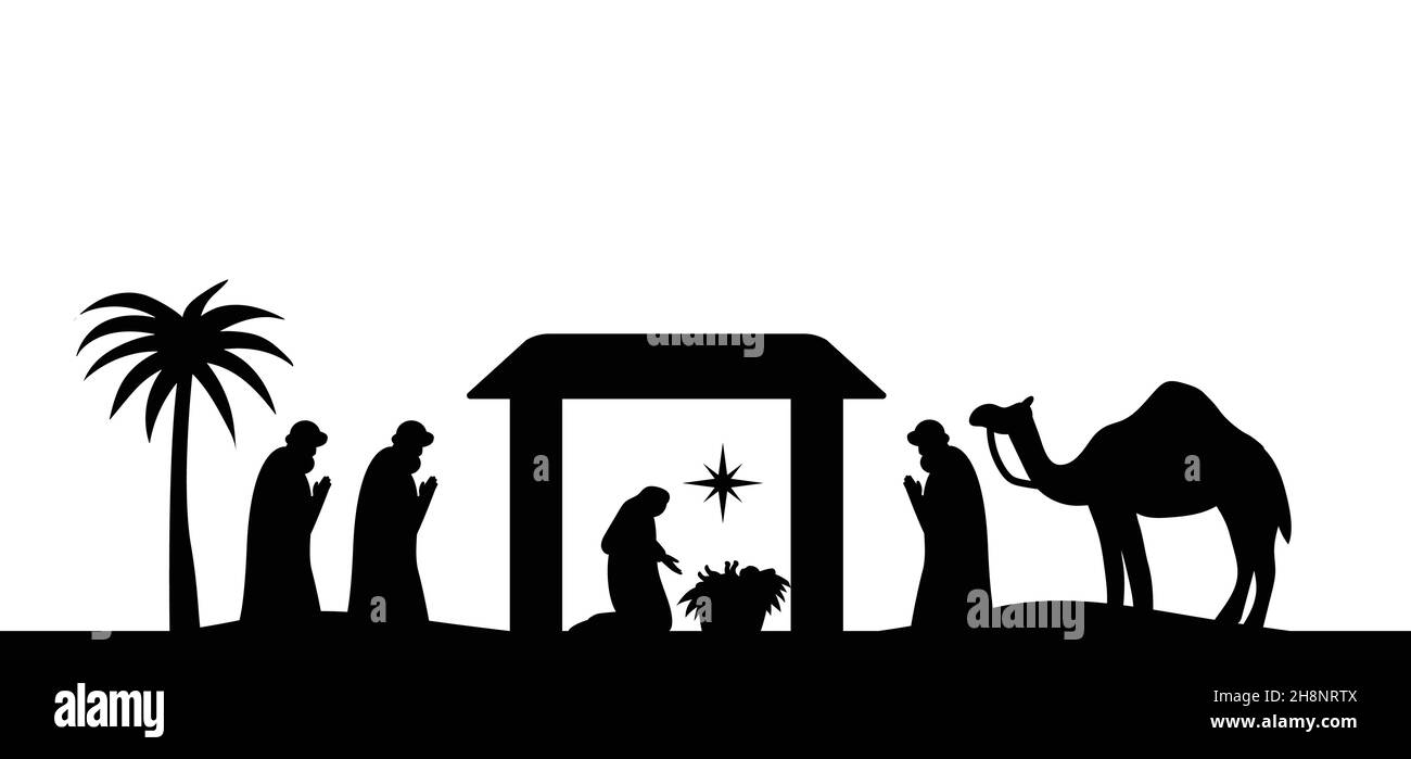 nativity-scene-art-stock-vector-images-page-3-alamy for Free Printable Nativity Silhouette Clip Art Nativity scene art Stock Vector Images - Page 3 - Alamy for Free Printable Nativity Silhouette Clip Art