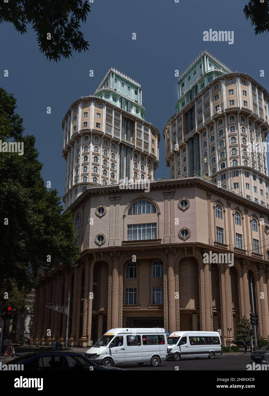 Buildings in Dushanbe, Tajikistan Stock Photo Alamy