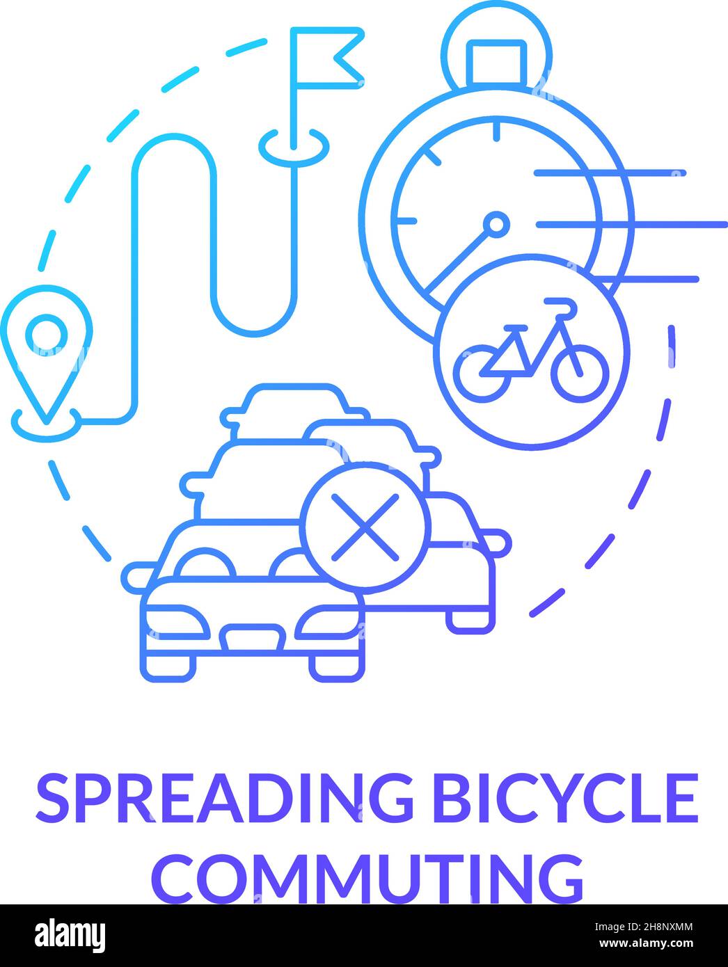 Electric cycle sharing Stock Vector Images - Alamy