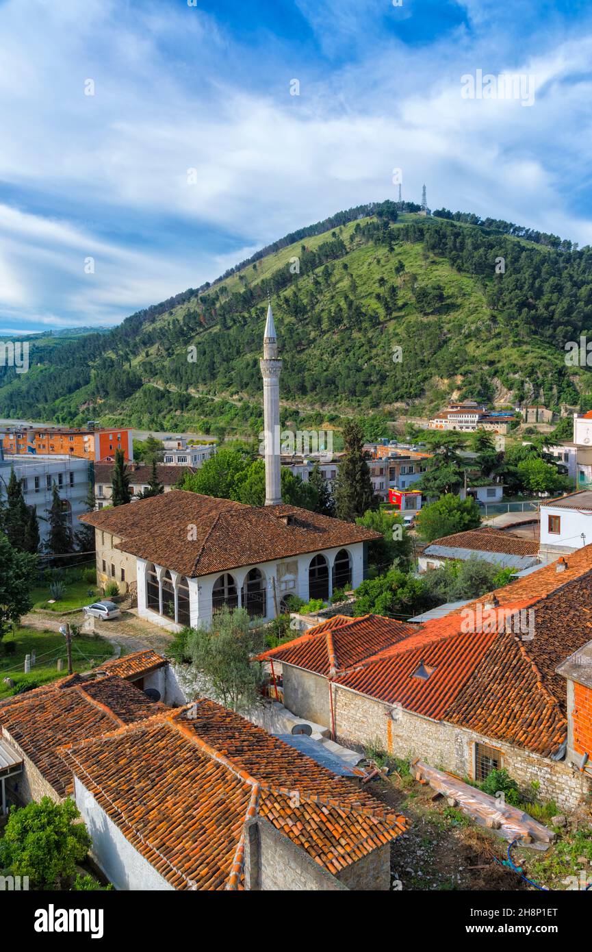 King’s Mosque and Berat city, Berat, Albania Stock Photo Alamy