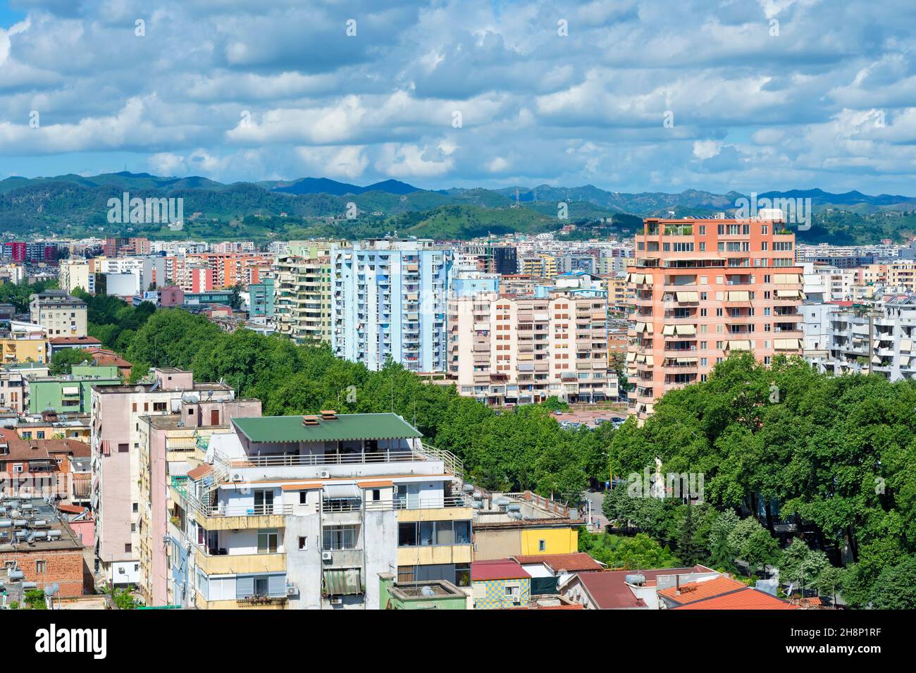 Tirana view hi-res stock photography and images - Alamy