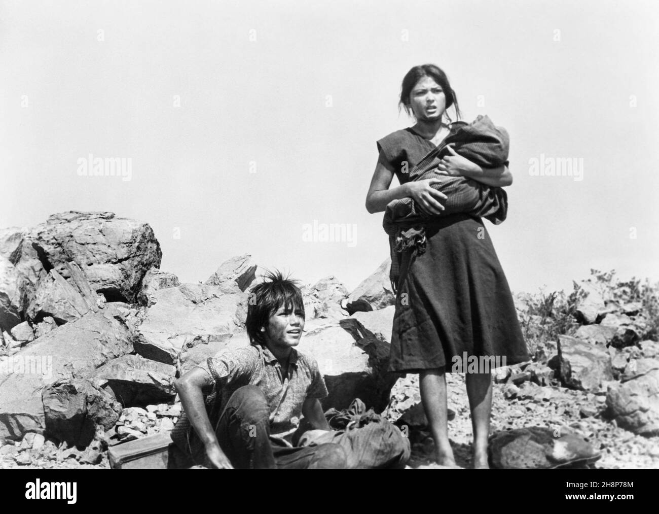 Manuel Viescas, Elpidia Carillo, onset of the Film, "The Border