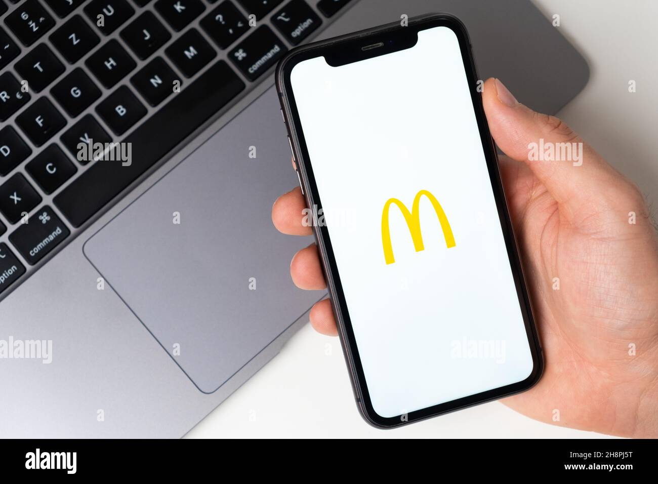 Mcdonalds screen hi-res stock photography and images - Alamy
