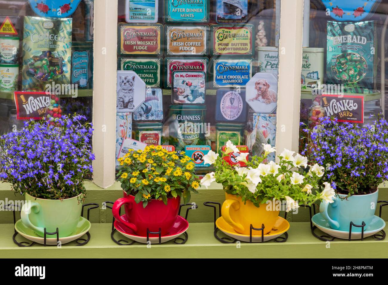 Sweet shop, Kenmare Town, County Kerry, Ireland Stock Photo