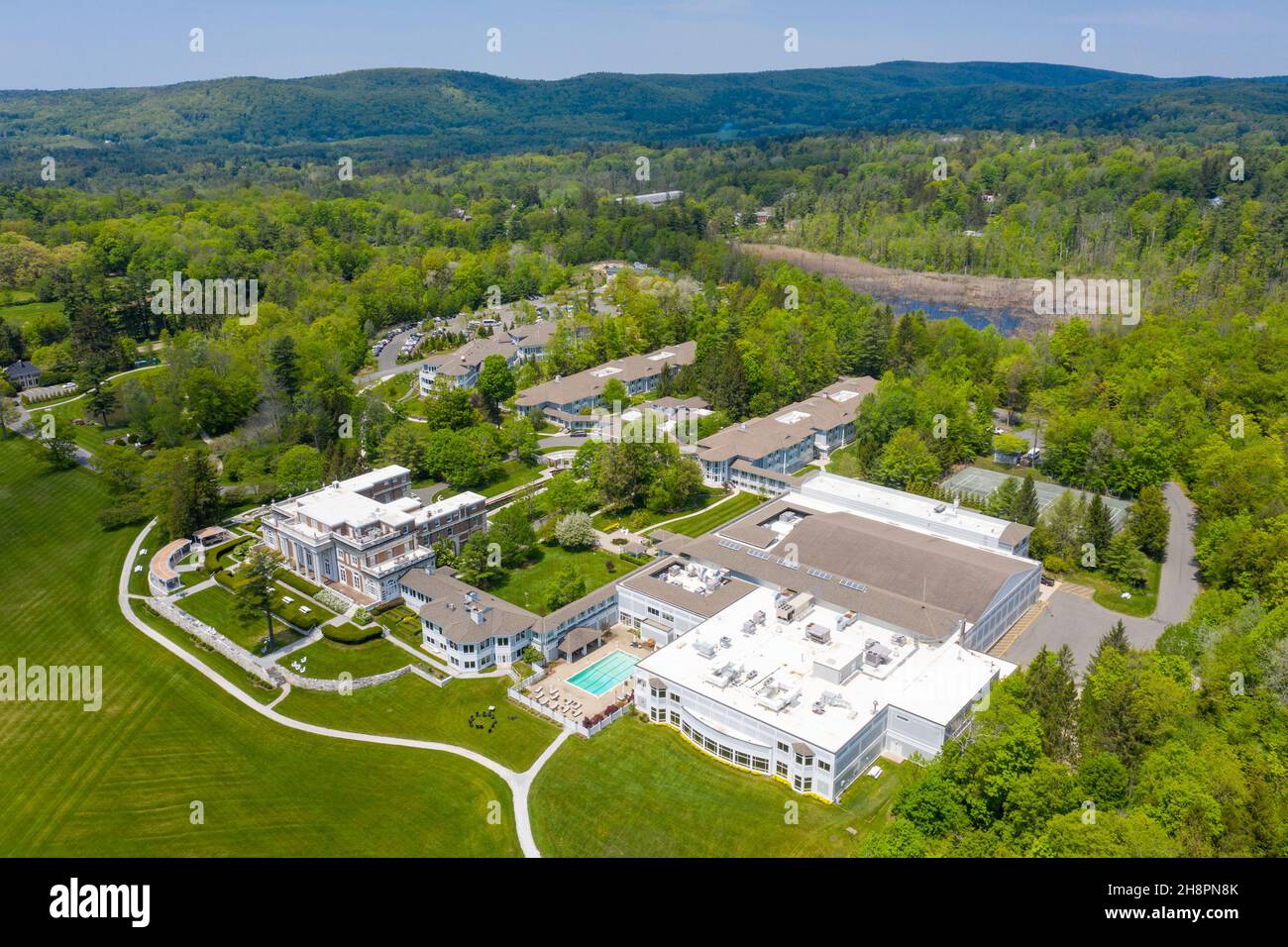 Canyon Ranch Lenox, Lenox, Massachusetts Stock Photo Alamy