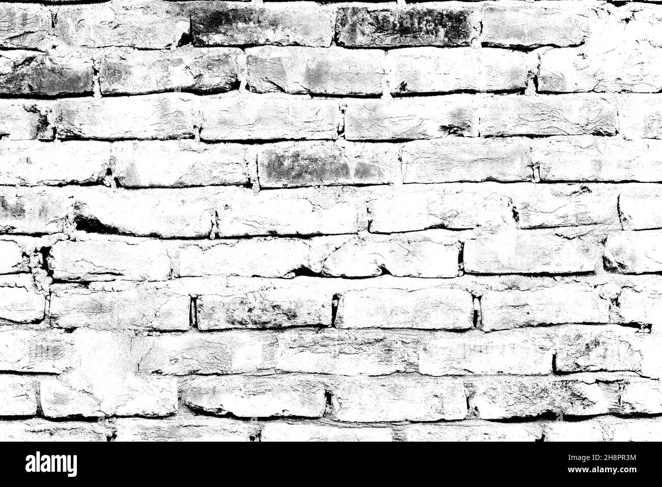 White brick pattern texture background Stock Photo Alamy