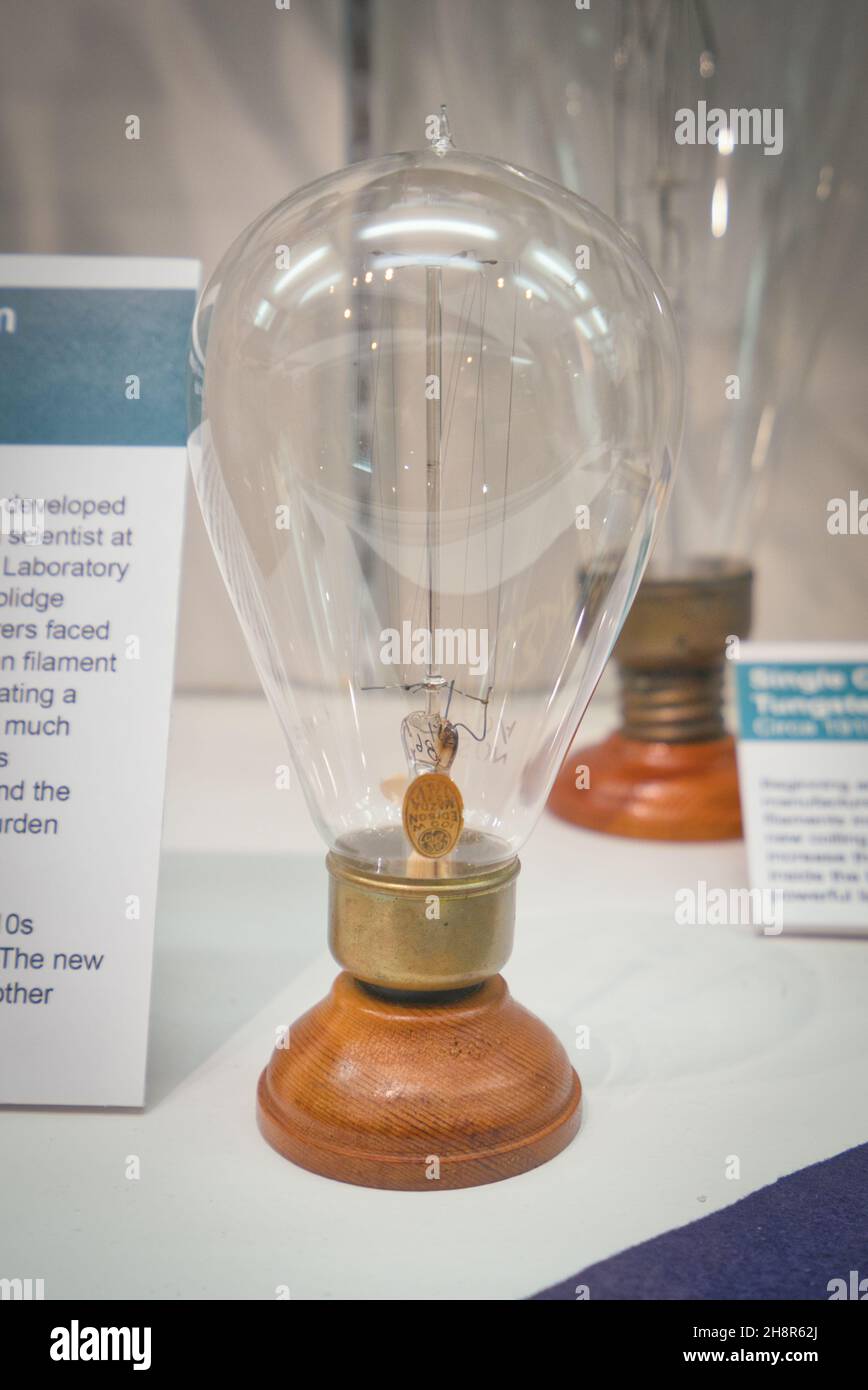 Light bulb Edison Museum in Fort Myers, Florida Stock Photo Alamy