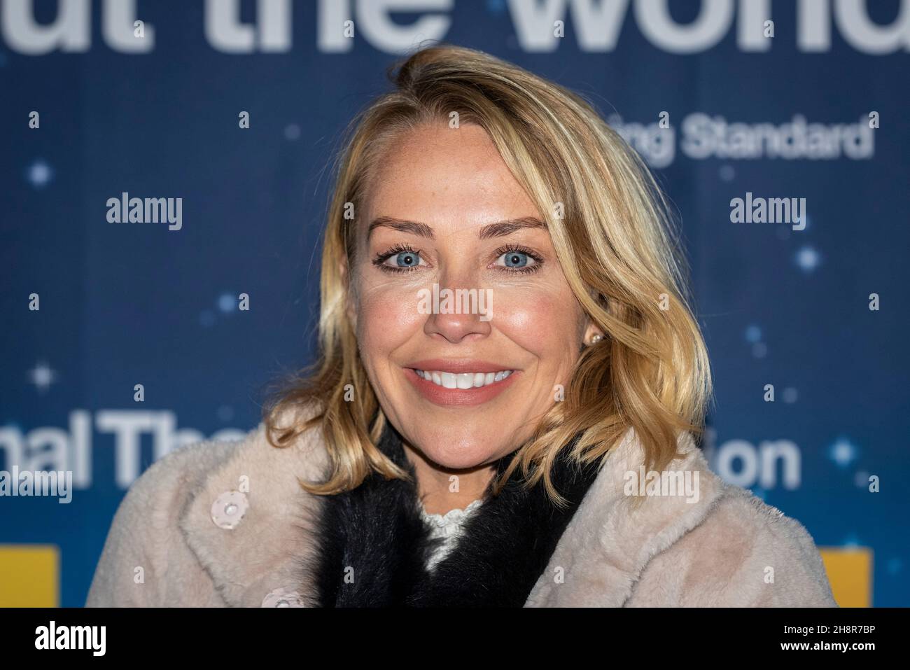London UK. 1 December 2021. Laura Hamilton TV presenter TV