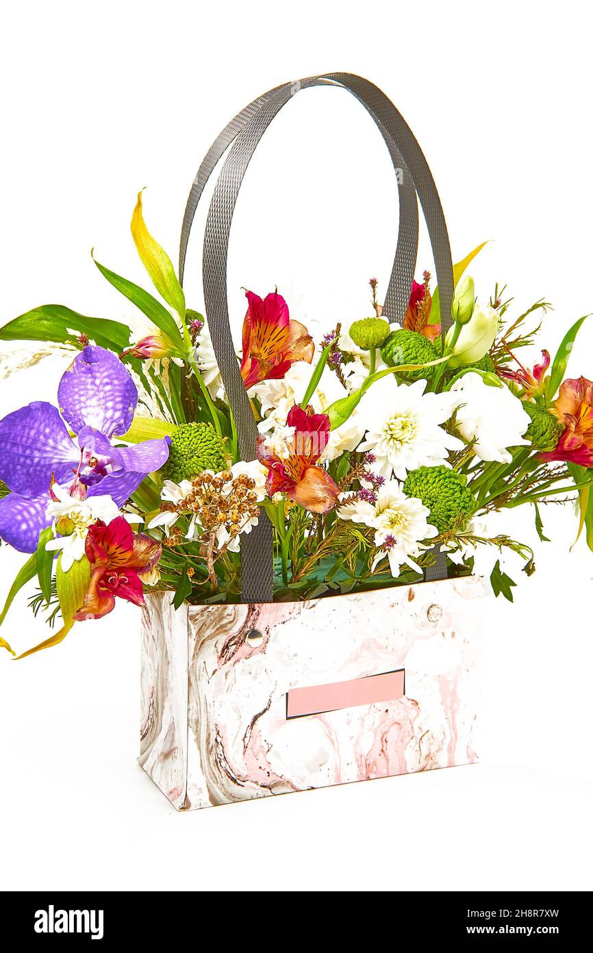 bouquet bolsas with handles