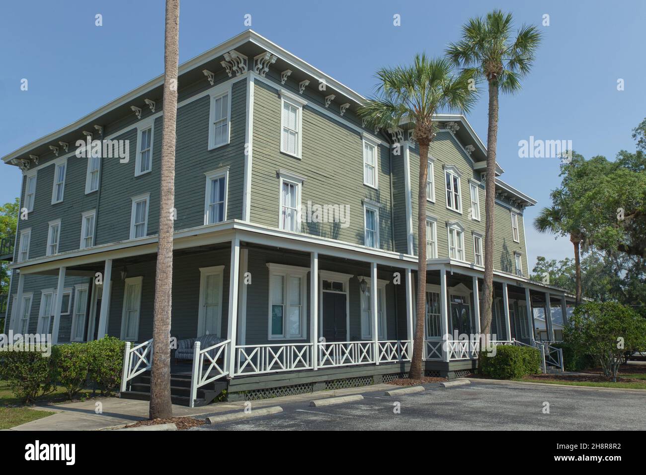 Victorian style house in Longwood Florida Stock Photo Alamy