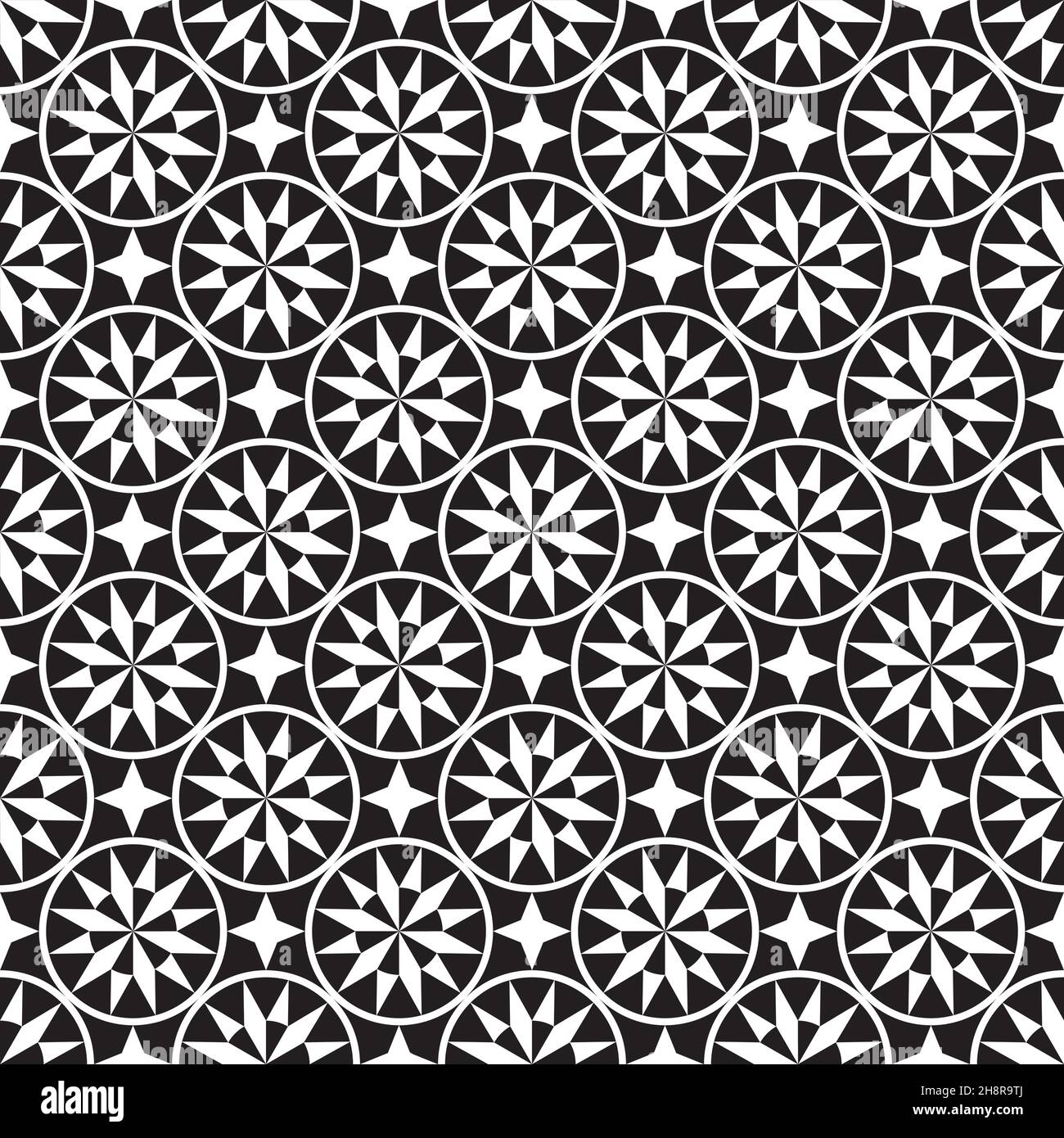 Seamless star pattern background wallpaper Stock Vector Image & Art - Alamy