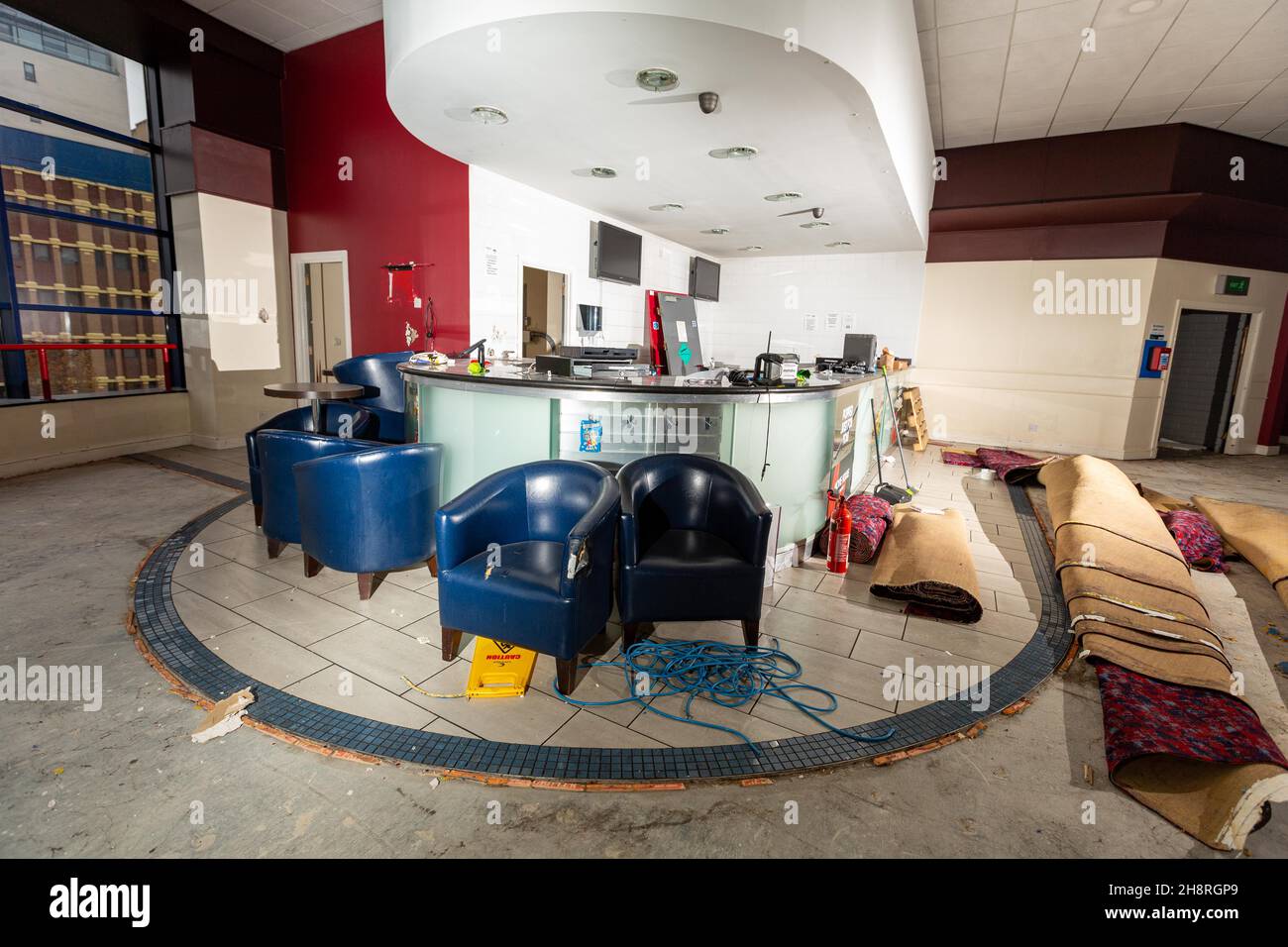 Belfast, UK. 20th April 2021 Movie House Cinema on Dublin Road last