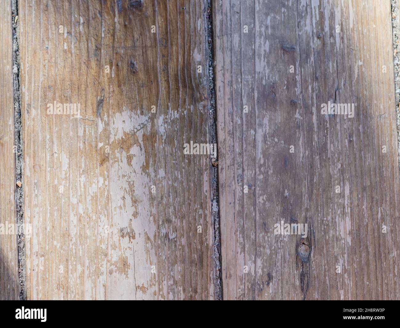 rough light wooden background made of planks Stock Photo