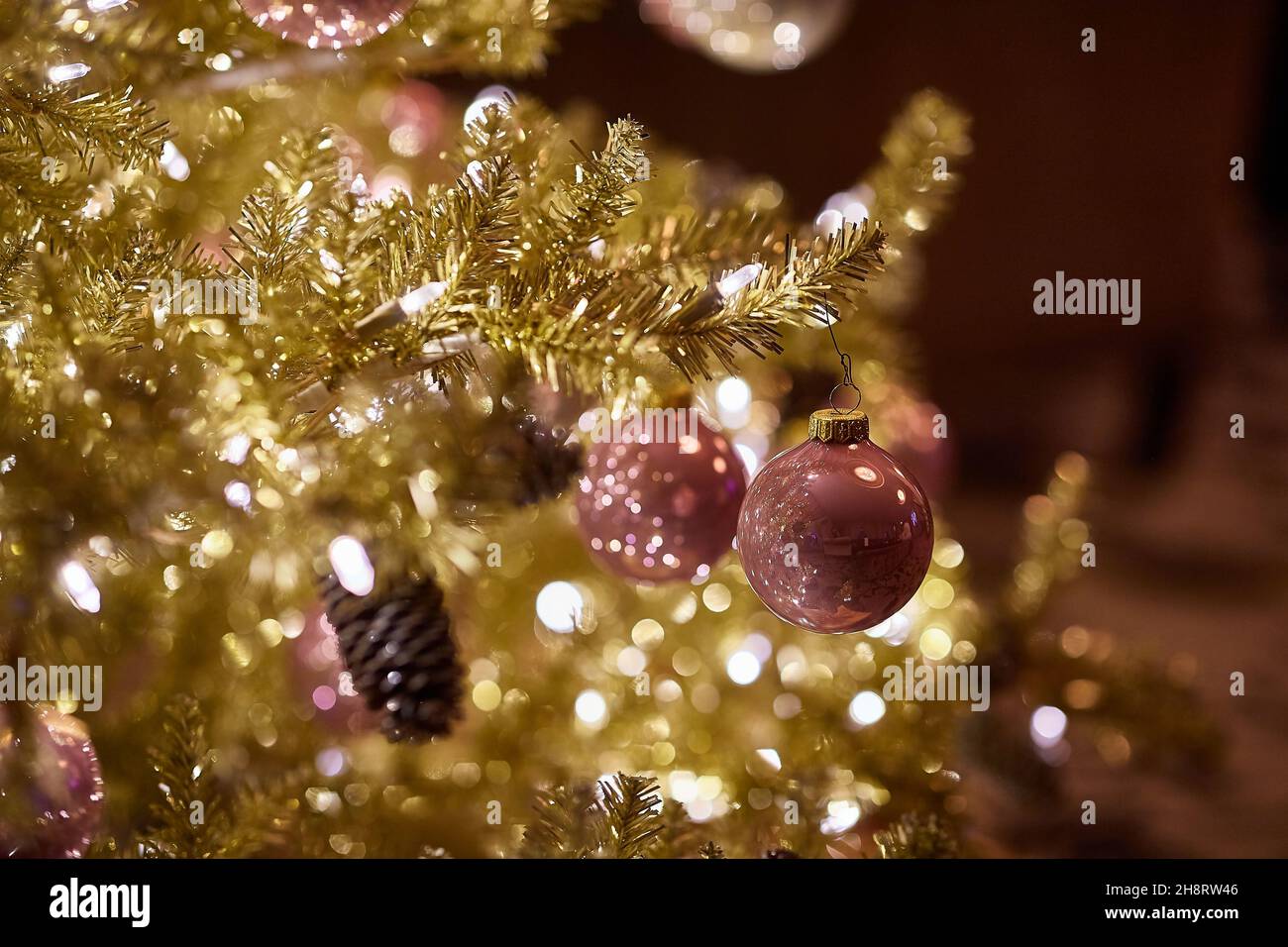 Christmas Tree Decoration Stock Photo