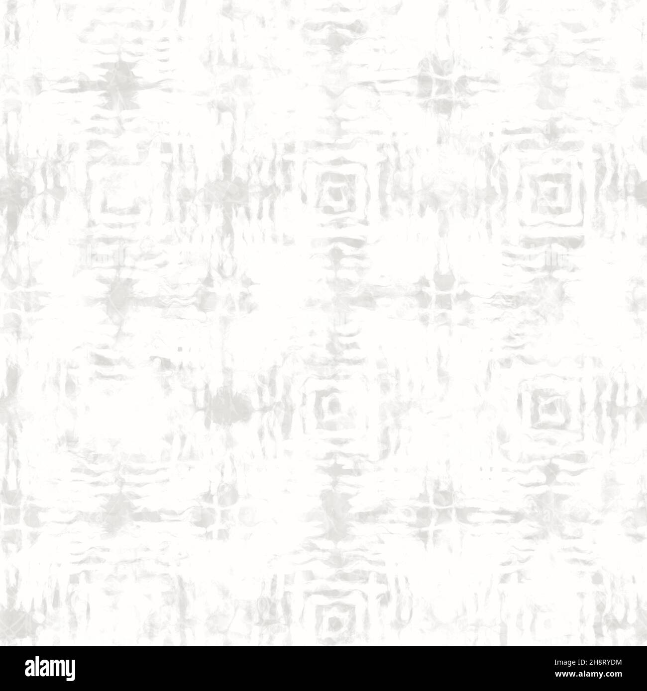 White on white mottled rice paper texture with patterned inclusions. Japanese style minimal