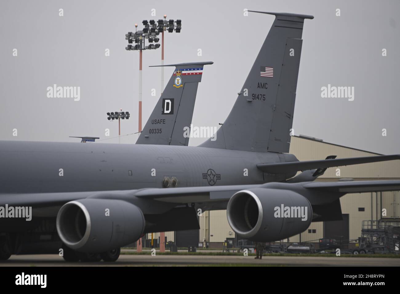A Block 45 variant of a U.S. Air Force KC-135 Stratotanker aircraft ...