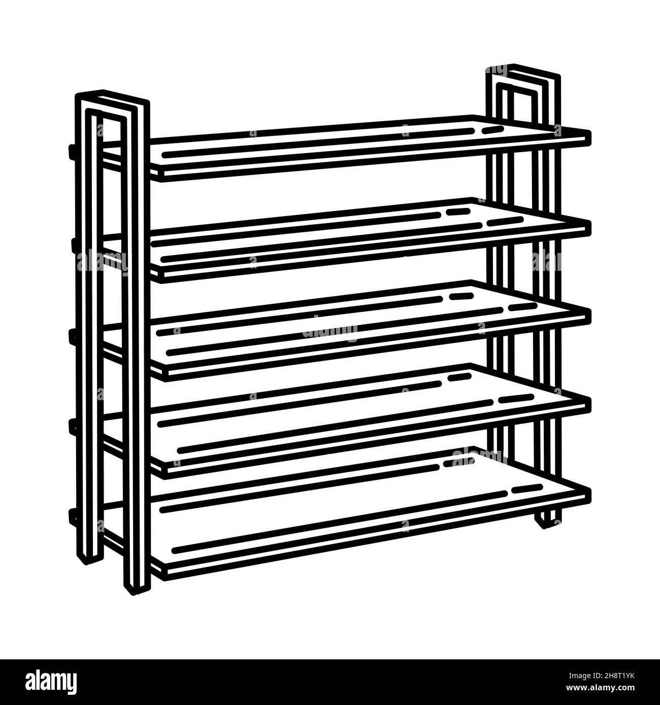 SKETCH | Magazine rack Powder coated steel magazine rack By Schönbuch |  design Jehs+Laub