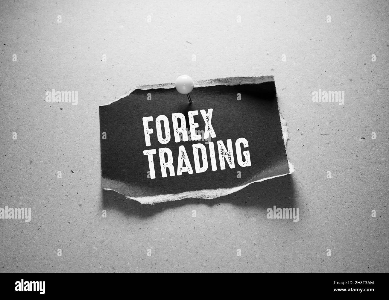 Close up of Forex Word , Business Concept Idea Stock Photo