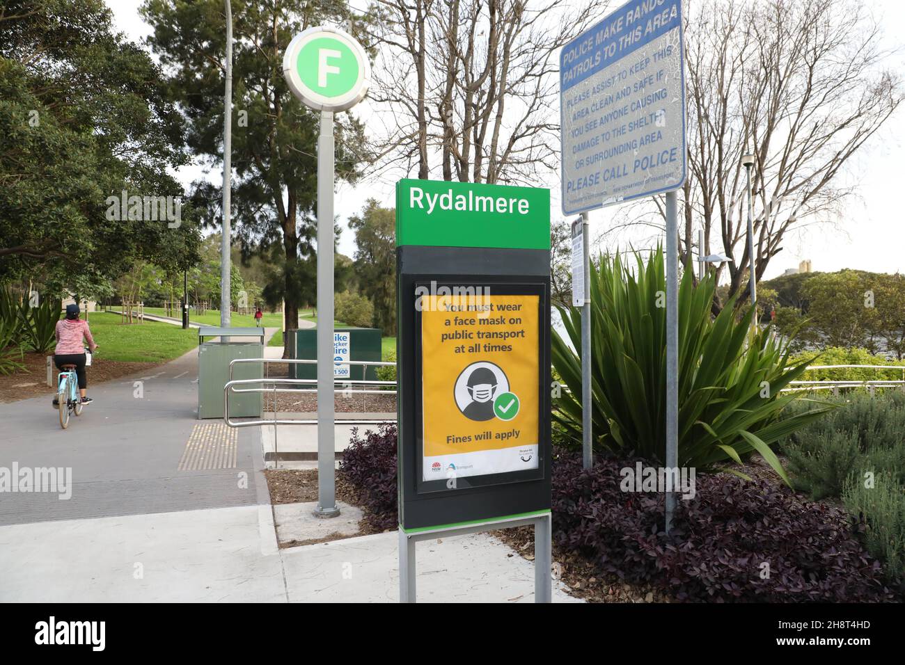 Rydalmere ferry wharf Stock Photo Alamy