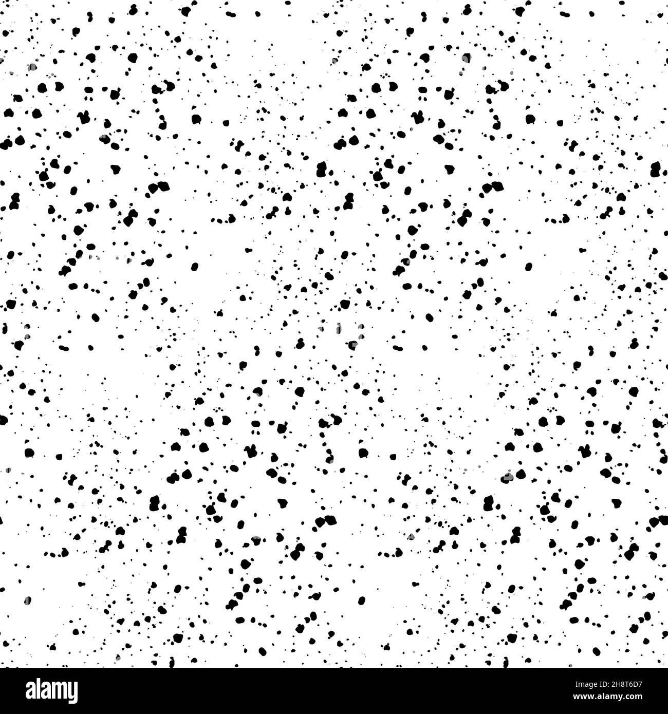 Black Paint Splatter Vector Seamless Pattern Design Stock Vector Image