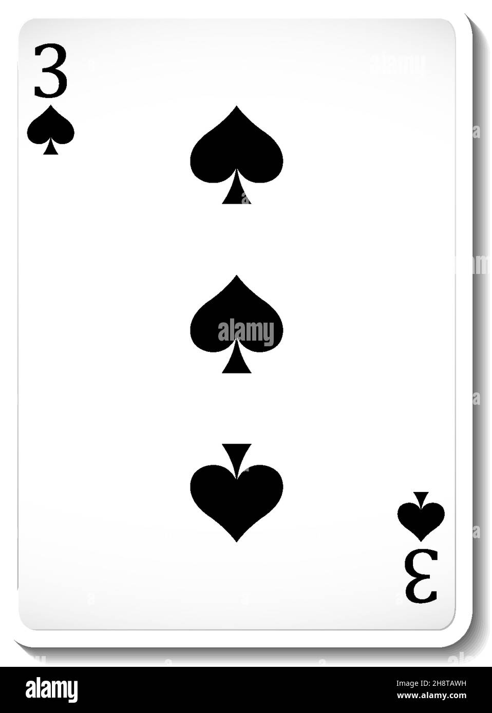 Three of spades hi-res stock photography and images - Alamy