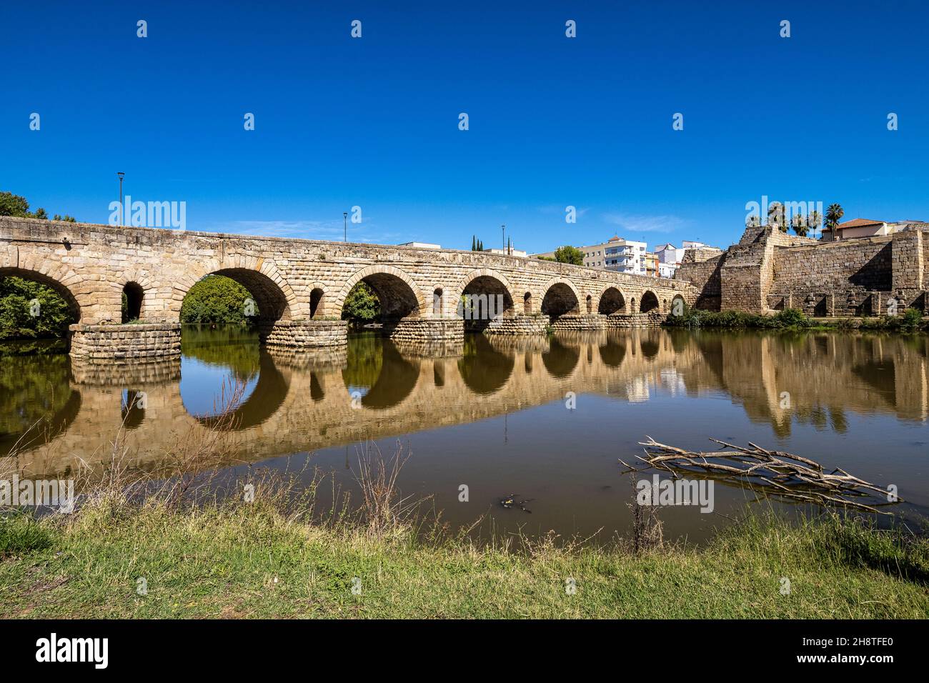 Historical Bridge, built by the Romans. It is the longest surviving