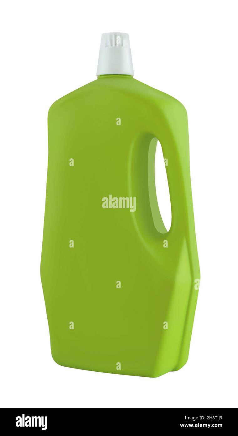 Laundry liquid detergent bottle, isolated on white Stock Photo Alamy