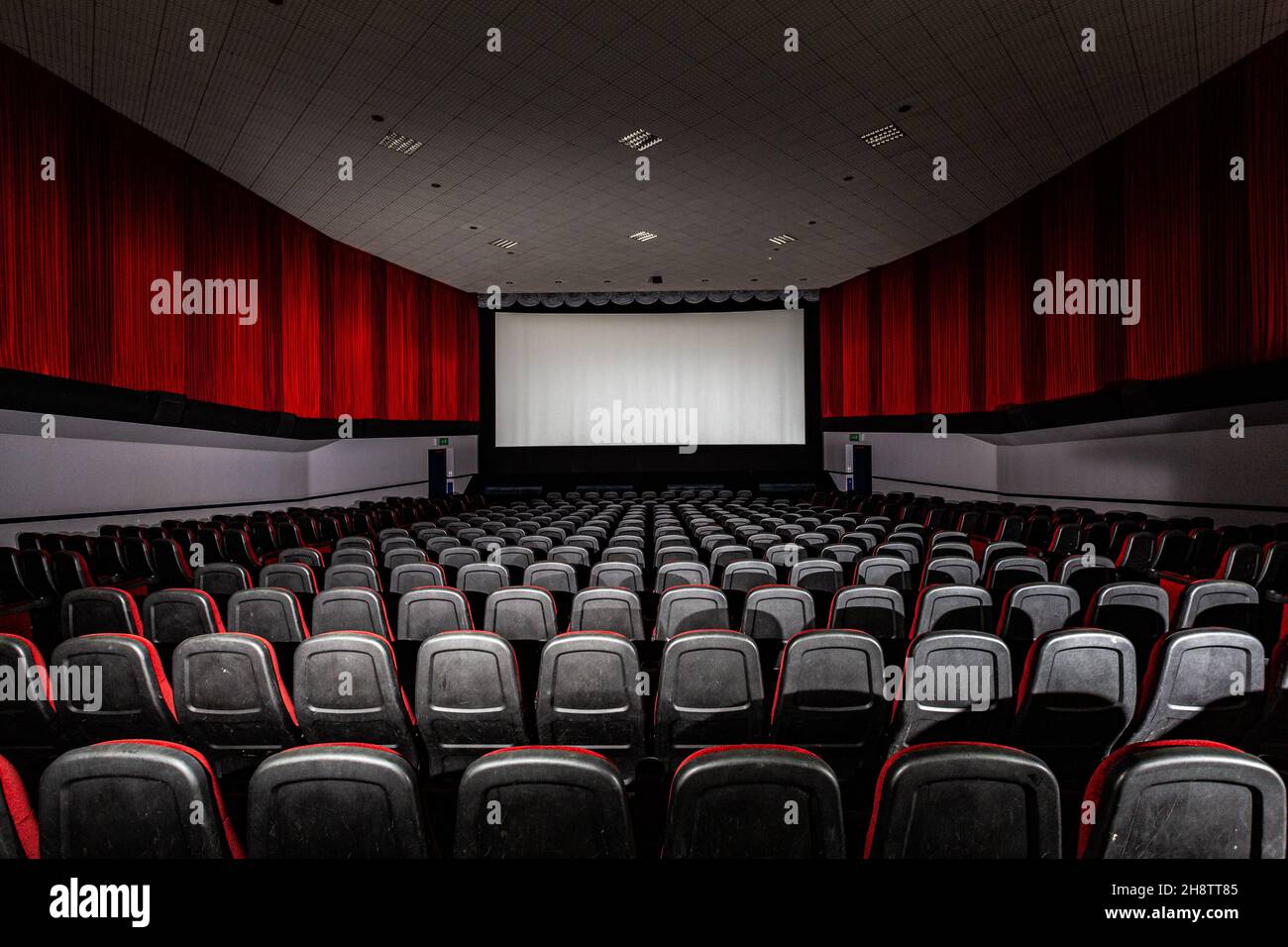 Belfast, UK. 20th April 2021 Movie House Cinema on Dublin Road last