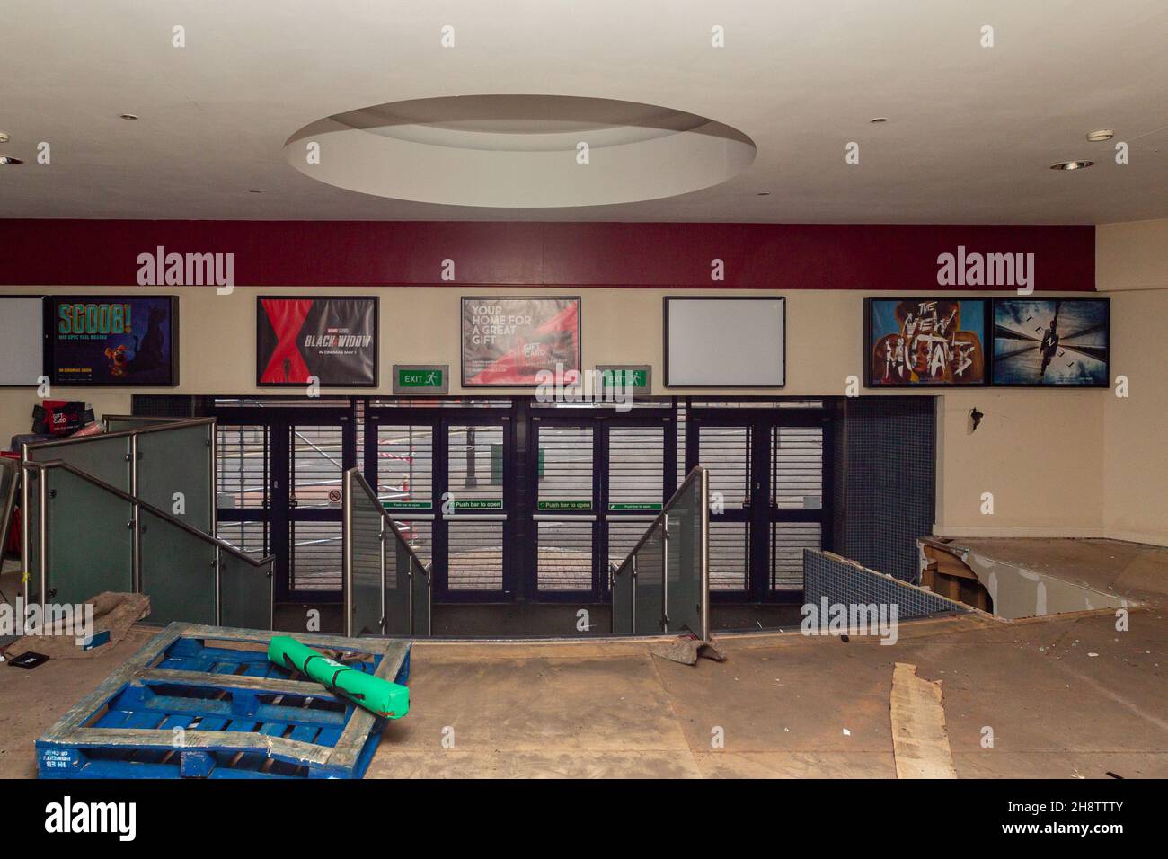 Belfast, UK. 20th April 2021 Movie House Cinema on Dublin Road last