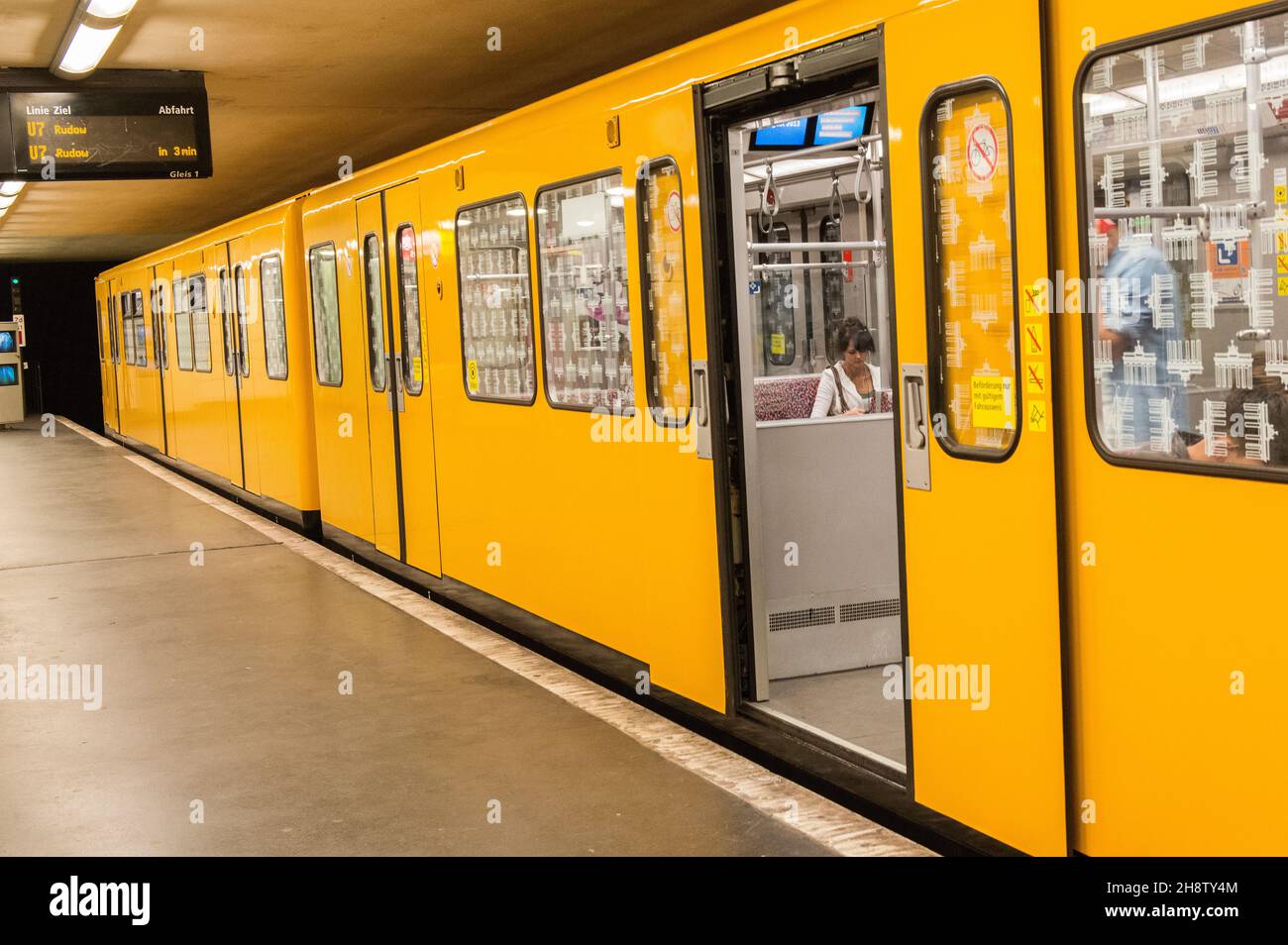 Berlin, Germany, The U-Bahn / S-Bahn network in the city is very ...