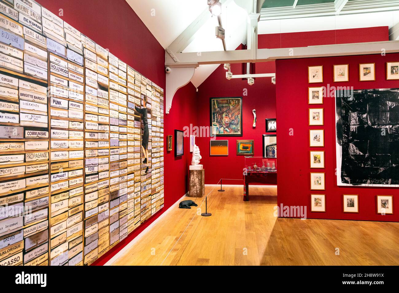 Works at Christen Sveaas Art Foundation This is the Night Mail