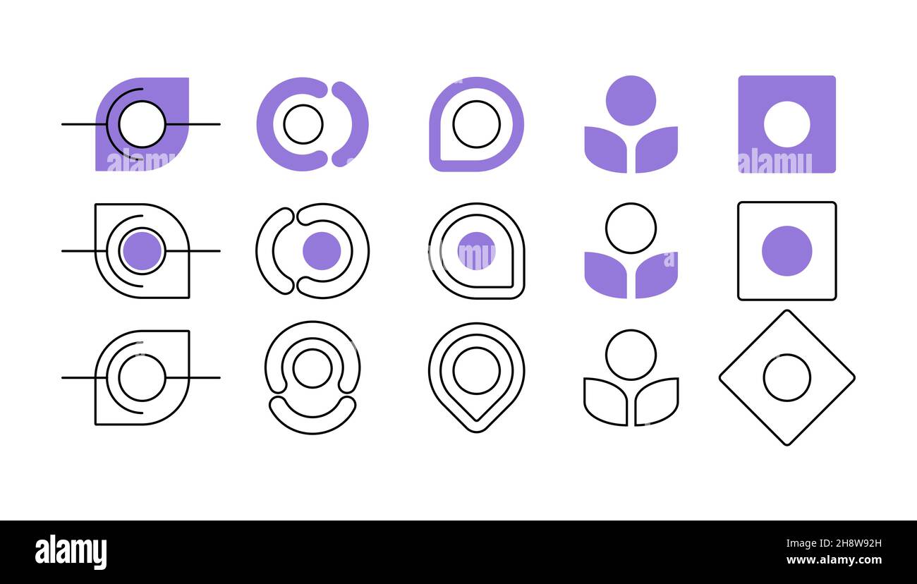 Group icon. abstract play camera. vector image . Stock Vector